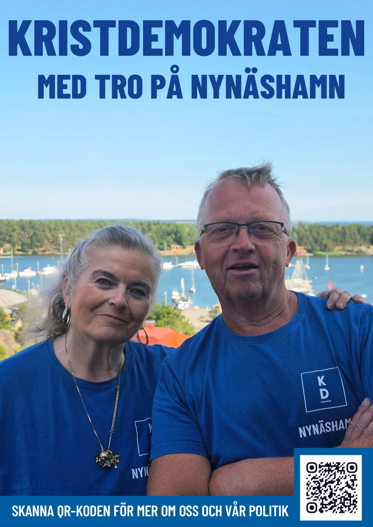 Kristdemokraten med tro på Nynäshamn