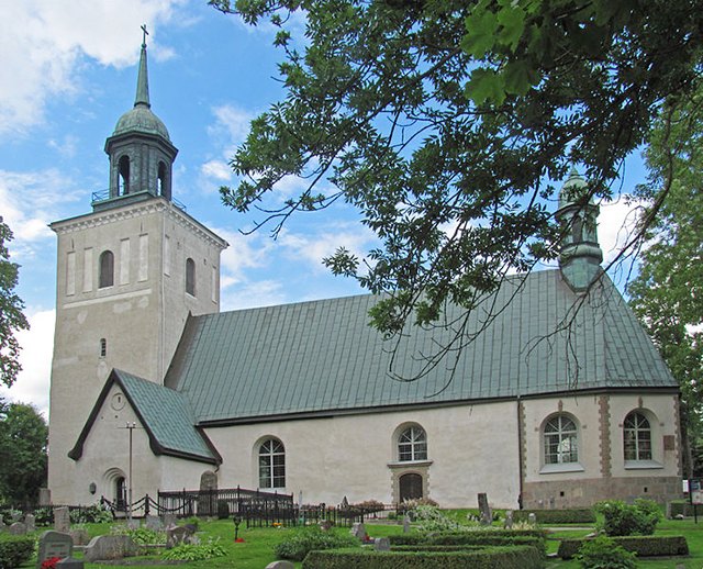 Sollentuna kyrka. Foto: "Larske"/Wikimedia Commons