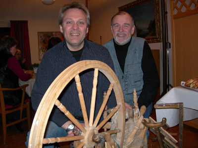 Arnold Carlzon och Per-Gunnar Dahlgren. (Foto: Håkan Johansson)