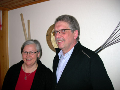 Lena Freij och Lars-Åke Egerbo. (Foto: Håkan Johansson)