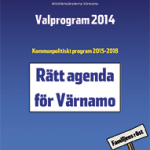 Rätt agenda för Värnamo, Kristdemokraternas valprogram 2014.