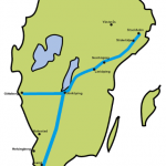 Jönköping blir ett naturligt nav för de nya stambanorna för höghastighetståg och Värnamo en naturlig knutpunkt vid Kust till kustbanan.