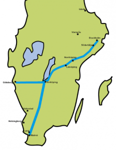 Jönköping blir ett naturligt nav för de nya stambanorna för höghastighetståg och Värnamo en naturlig knutpunkt vid Kust till kustbanan.