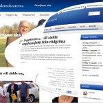 Det nya temat ger ett rejält lyft till Kristdemokraternas hemsida i Värnamo.