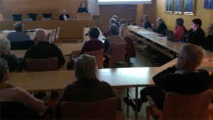 Många engagerade värnamobor på samtalskväll om hur vi kan utveckla laganstråket. (Foto: Håkan Johansson)