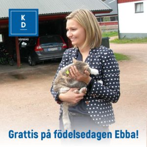 Grattis på födelsedagen Ebba!