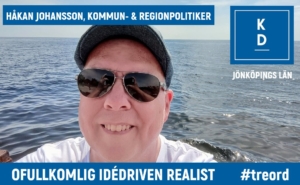 Håkan Johansson, Kommun- och regionpolitiker (KD). Ofullkomlig idédriven realist
