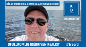 Håkan Johansson, Kommun- och regionpolitiker (KD). Ofullkomlig idédriven realist