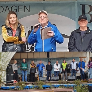 Politiker från alla partier i Kommunfullmäktige var med på Borbärardagen. (Foto: Lena Freij)