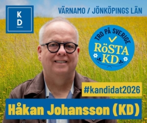 Håkan Johansson, Kristdemokraterna Värnamo, Distriktspresentation