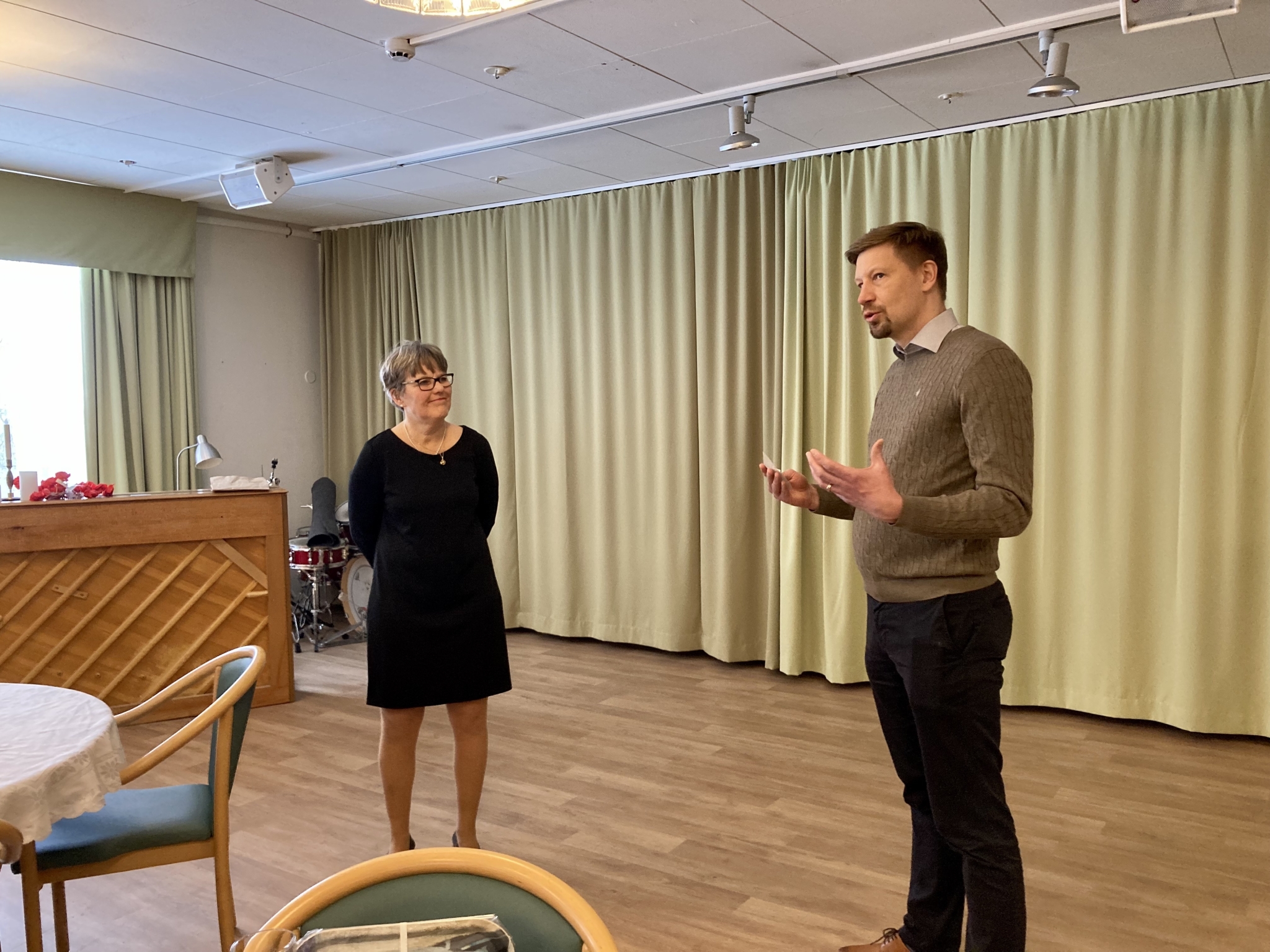 Kristdemokraterna i Solna | Avtackning av Omvårdnadsförvaltningens chef