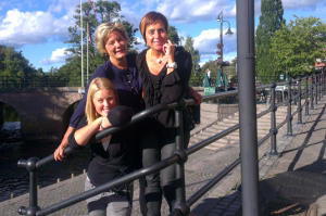Stina Sinclair, Maria Larsson och Camilla Rinaldo Miller samtalade om möjligheter och strategier inför valet 2014. (Foto: Håkan Johansson)