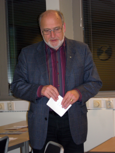 Christer Fjordevik ny ordförande för Kristdemokraterna i Värnamo. (Foto: Håkan Johansson)