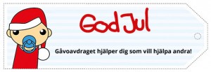 God Jul! Gåvoavdraget hjälper dig som vill hjälpa andra!