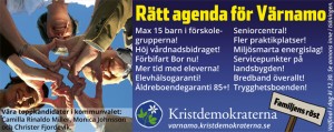 Rätt agenda för Värnamo