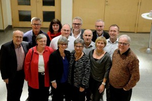 Christer Fjordevik, Stig Claesson, Lena Freij, Xhilda Bushati, Monica Johnsson, Torbjörn Eriksson, Arnold Carlzon, Gunnel Youngström, Ibrahim Candemir, Gunnar Crona, Camilla Rinaldo Miller, Patrik Ekwall och Håkan Johansson. (Foto: Peter Magnusson)