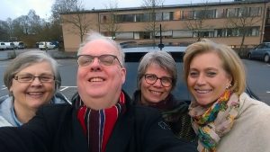 Från Värnamo deltog Lena Freij, Håkan Johansson, Monica Johnsson, Camilla Rinaldo Miller och Arnold Carlzon (inte med på fotot). (Foto: Håkan Johansson)