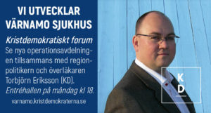 VI UTVECKLAR VÄRNAMO SJUKHUS. Kristdemokratiskt forum. Se nya operationsavdelningen tillsammans med regionpolitikern och överläkaren Torbjörn Eriksson (KD). Entréhallen på måndag kl. 18. varnamo.kristdemokraterna.se