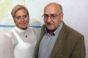 Camilla Rinaldo Miller och Christer Fjordevik, kristdemokratiska rekordmotionärer från Värnamo. (Foto: Håkan Johansson)