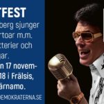 HÖSTFEST. Ehrling Lundberg sjunger sånger ur Elvis repertoar m.m. Servering lotterier och överraskningar. Fredagen den 17 november klockan 18 i Frälsis, Pilgatan 5, Värnamo. varnamo.kristdemokraterna.se