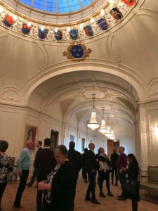 Det är högt i tak i Riksdagshuset - inte bara i demokratisk mening... (Foto: Ann-Mari Wiberg)