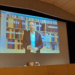Kristdemokraternas 1:e vice ordförande, Jakob Forssmed, talade på Höstkonventet i Vaggeryd. (Foto: Håkan Johansson)
