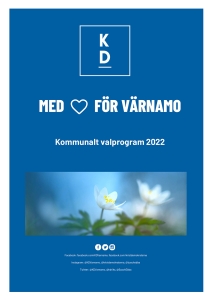 Med hjärta för Värnamo - Kristdemokraternas valprogram 2022