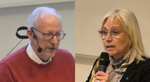 Bengt Germundsson och Camilla Rinaldo Miller (Foto: Håkan Johansson)