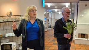 Camilla Rinaldo Miller blev ny ordförande efter Gunnar Crona. (Foto: Håkan Johansson)